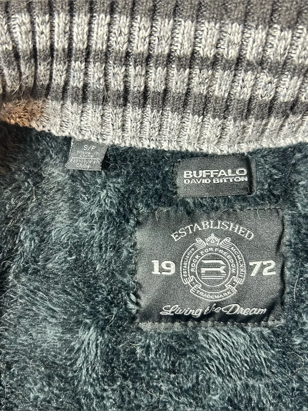 Buffalo David Bitton comfortable gray